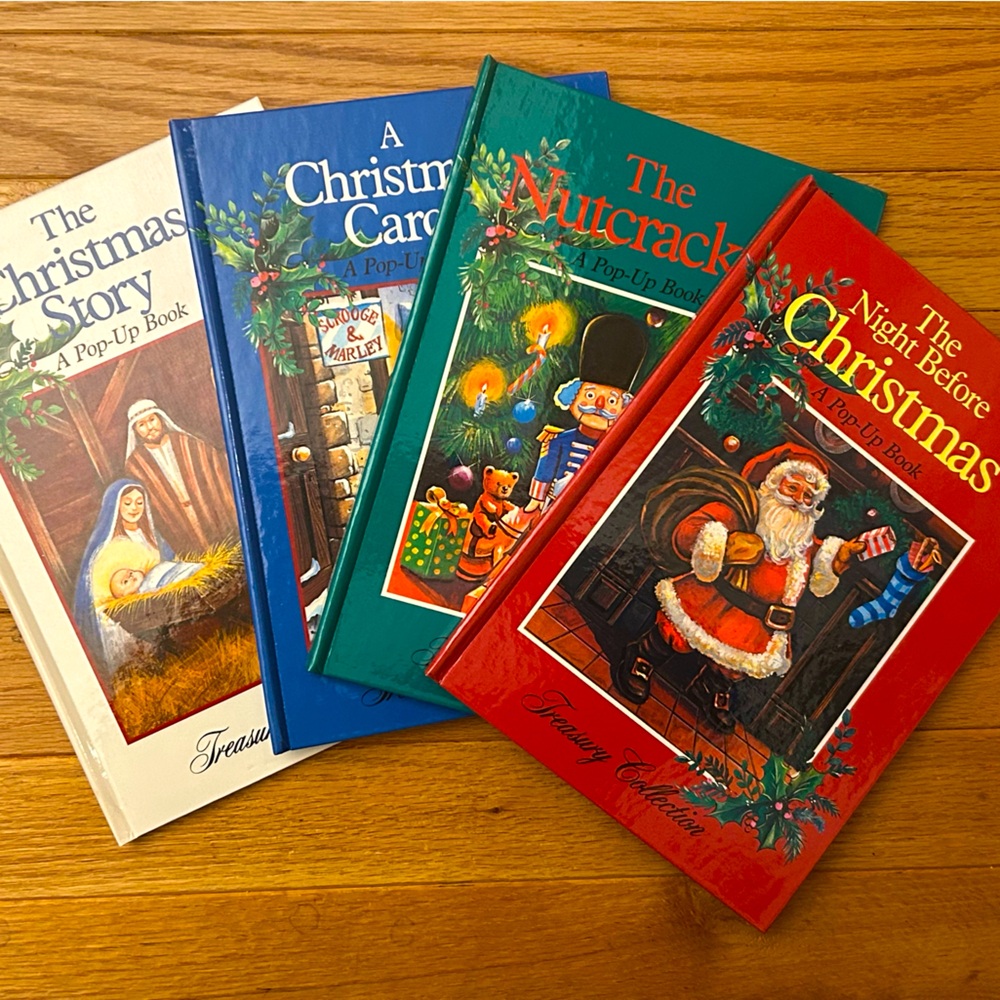 Christmas Classics Pop-up Books, set of 4 in box set.